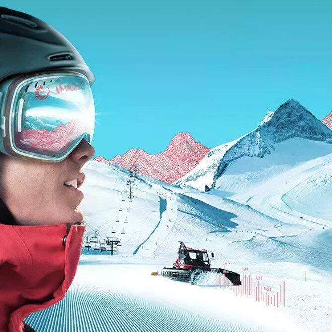 SNOWsat solutions for digital ski worlds