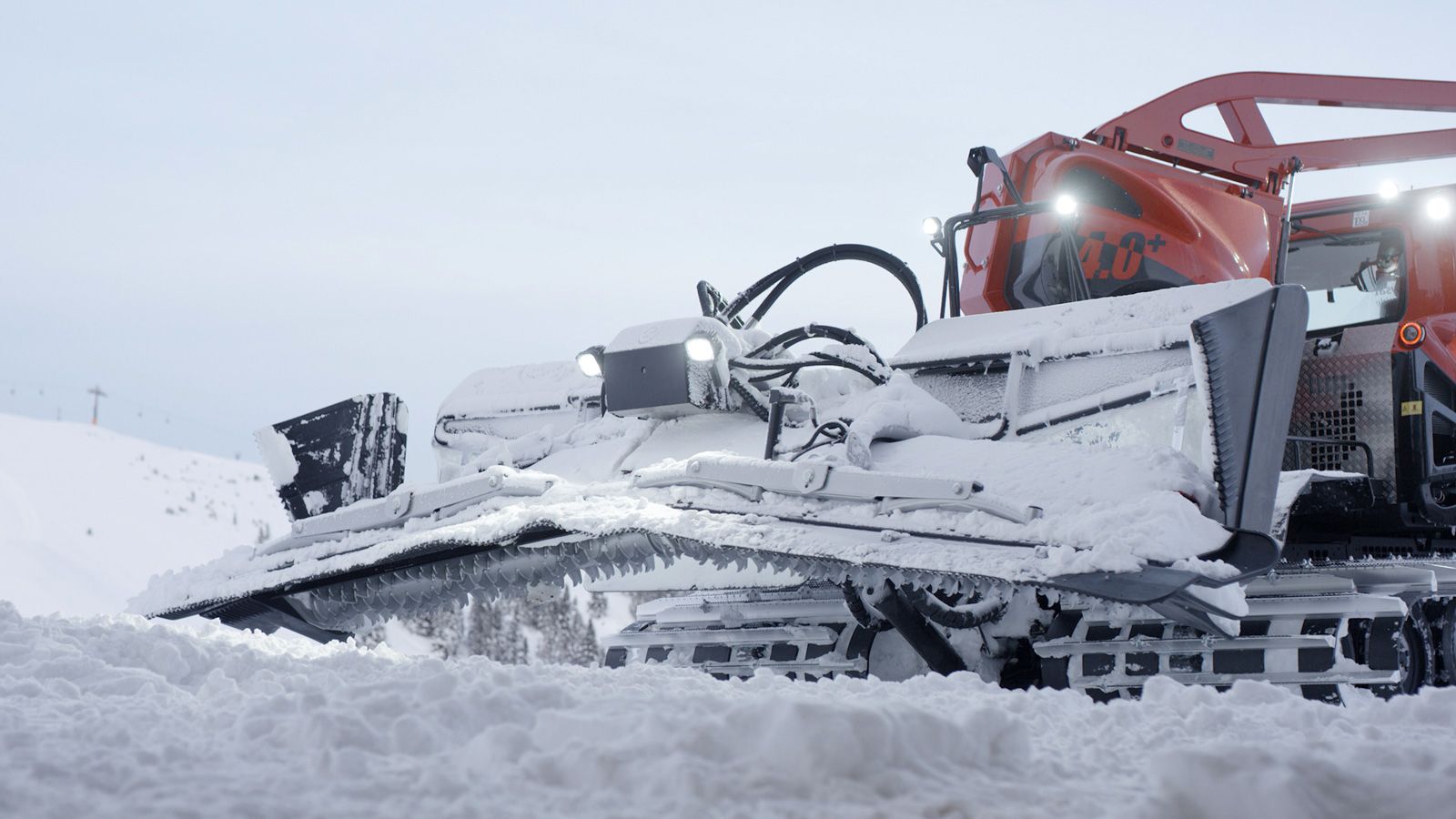 La fraise ProFlex permet une adaptation optimale aux particularités de la piste