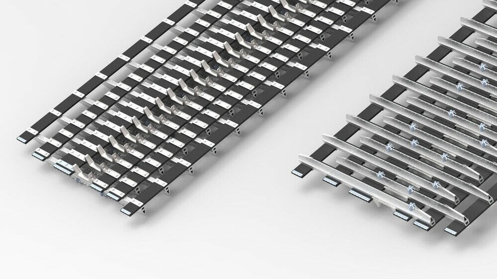 View of the PistenBully 6-band CombiPlus chain