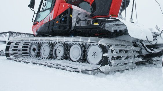 Le châssis du PistenBully 400