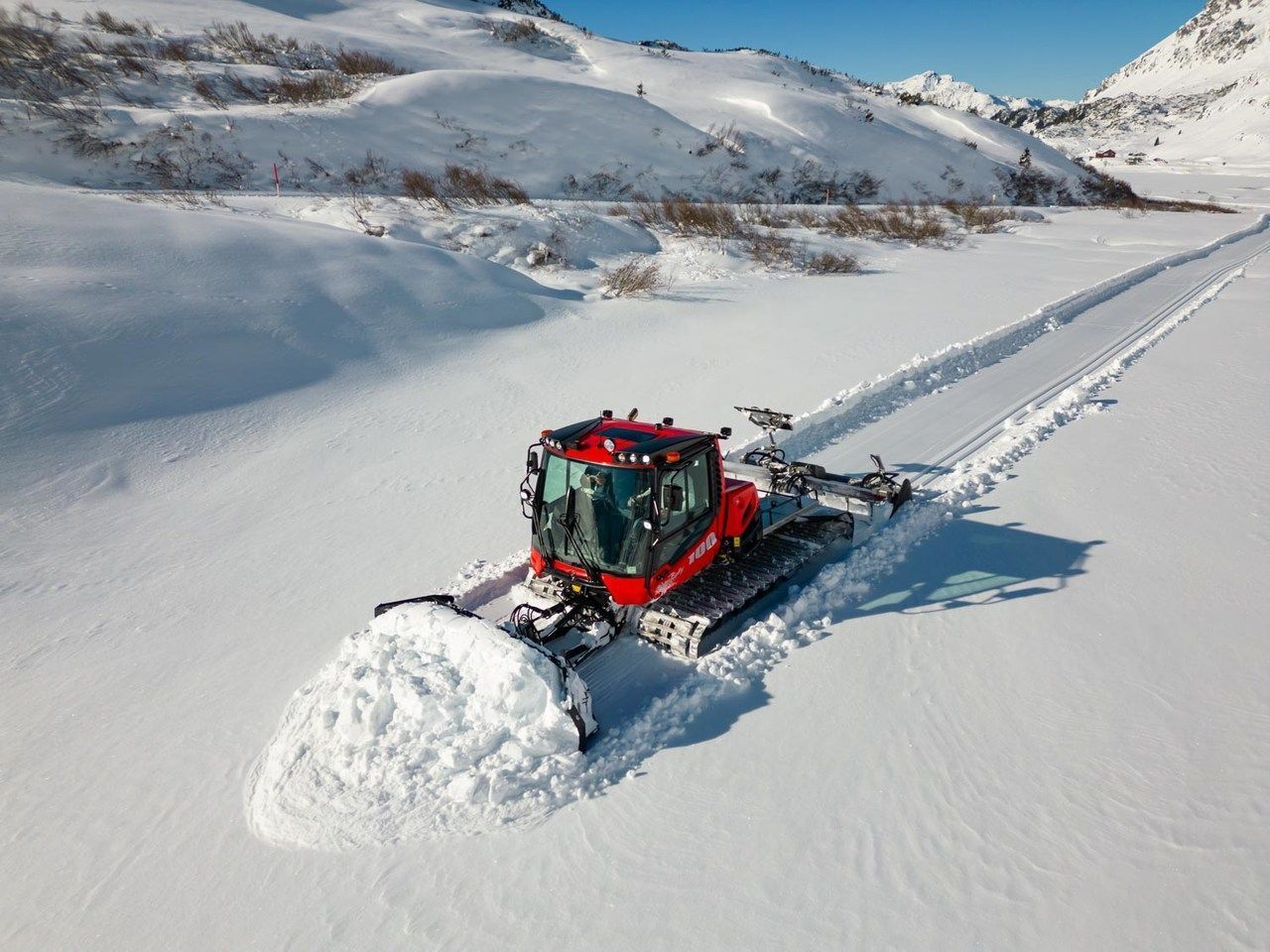 Impression des PistenBully 100