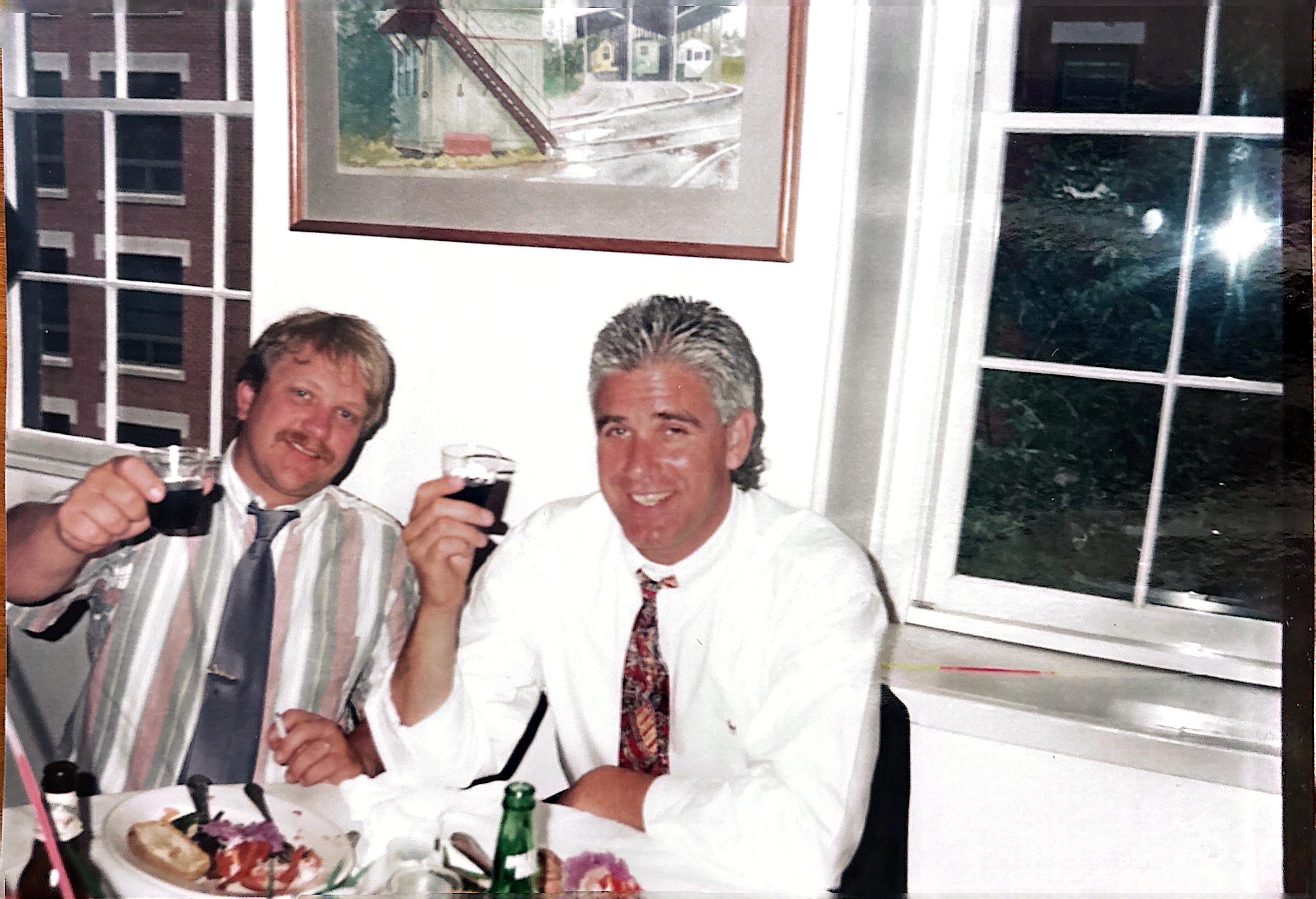 Rod with Dennis. 