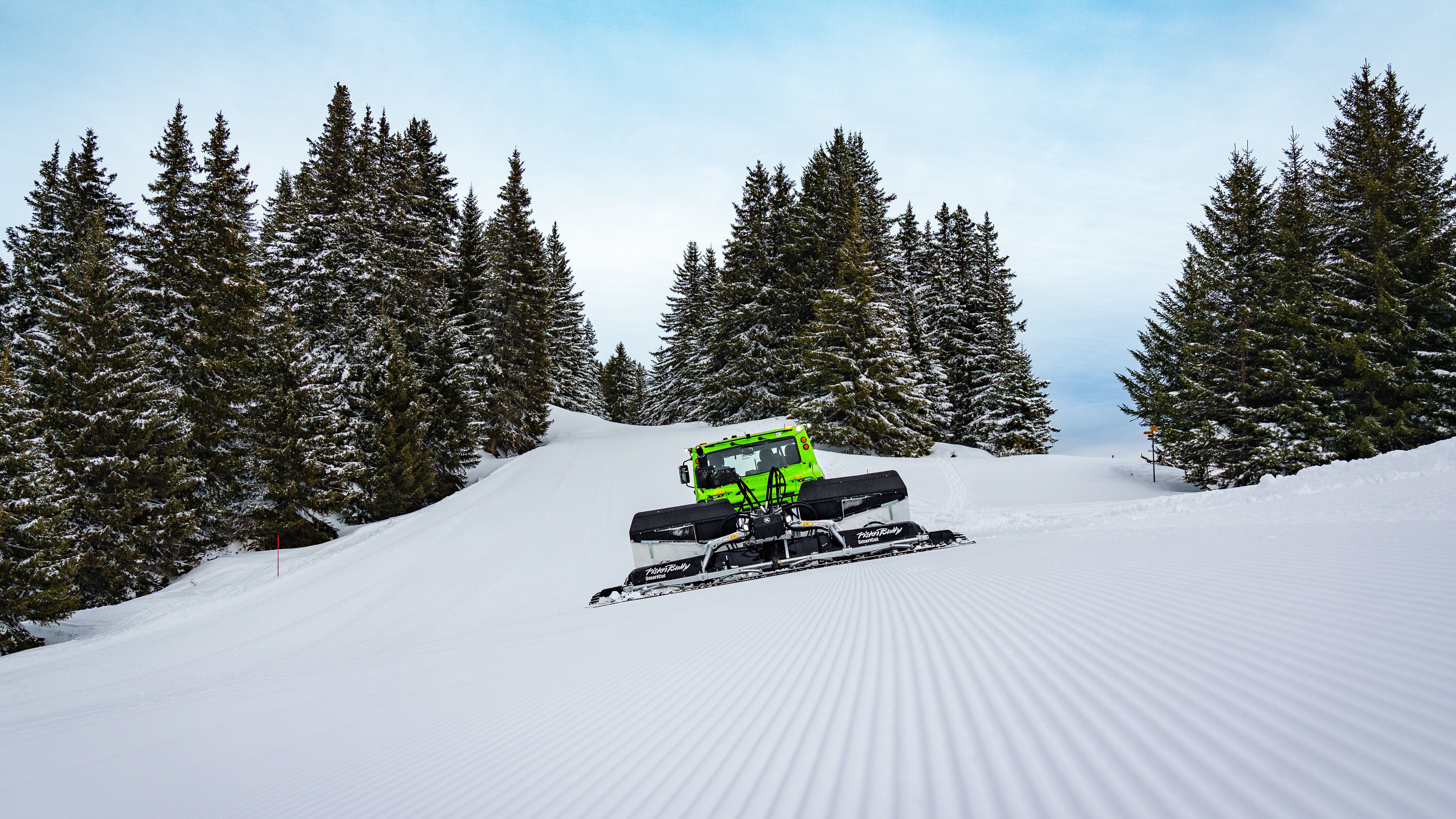 PB 600 E+ auf der Piste