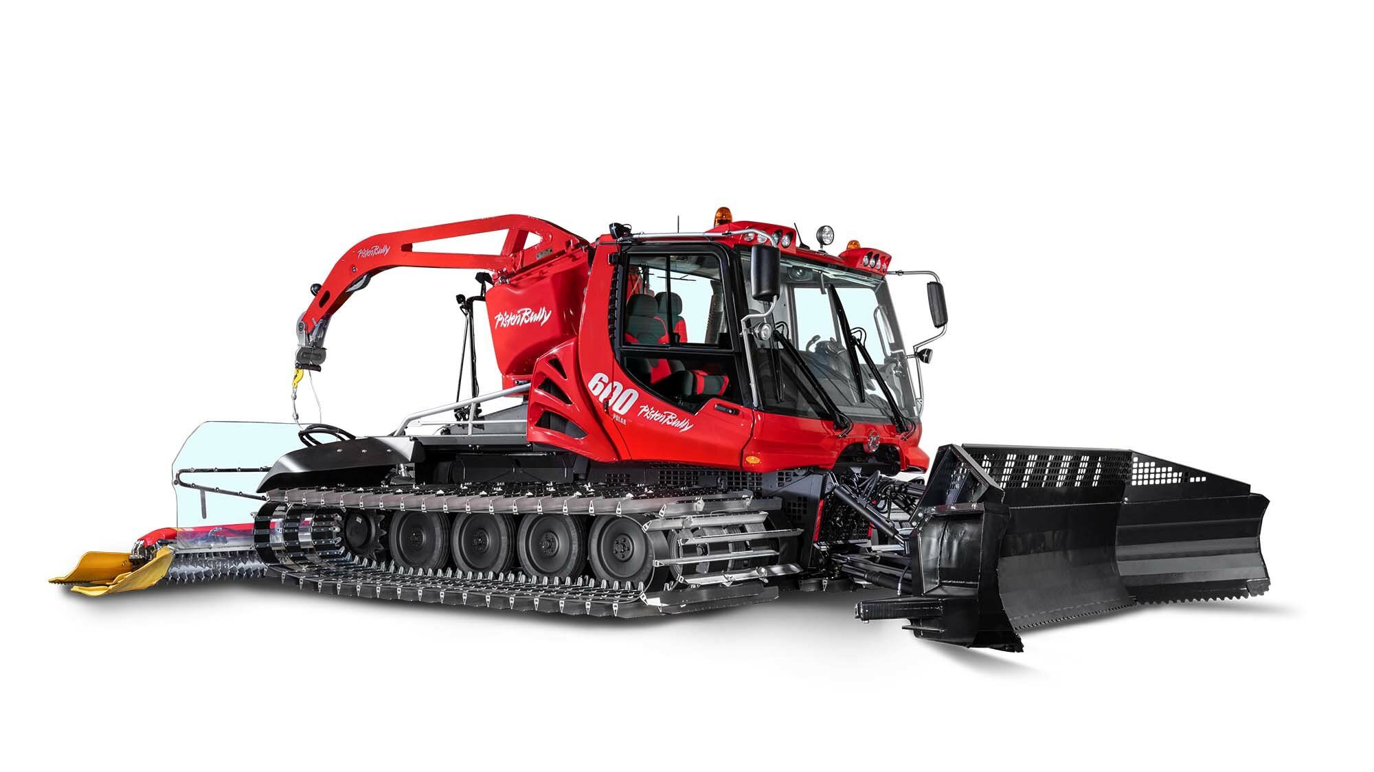 PistenBully 600　圧雪車 Pistenbully_600_Seitenansicht_
