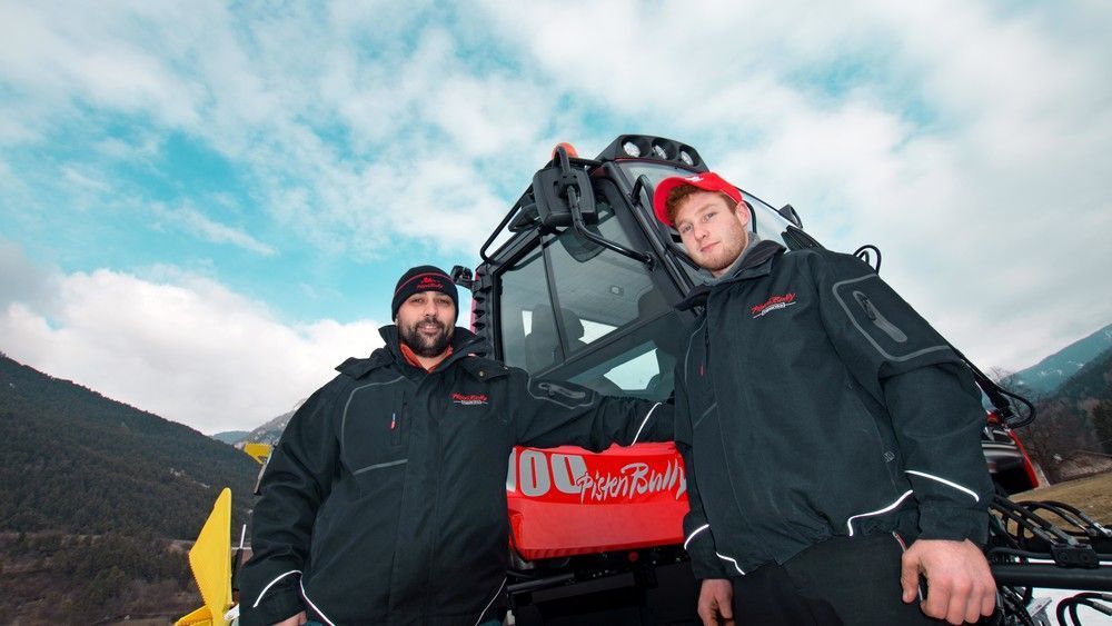 PistenBully 100 avec chauffeurs