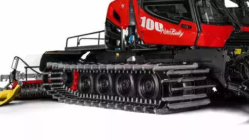 Châssis et chenilles du PistenBully 100