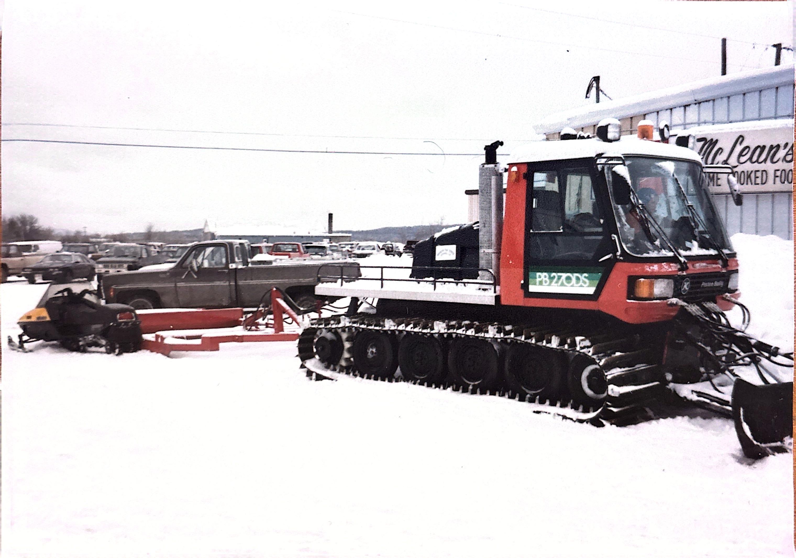 An old PistenBully from Rod's photo collection.