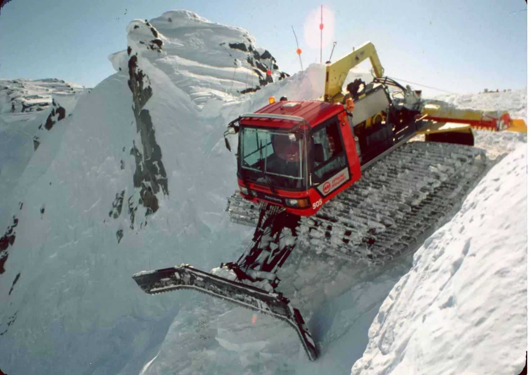 Old PB at Whistler A PistenBully at Whistler Blackcomb