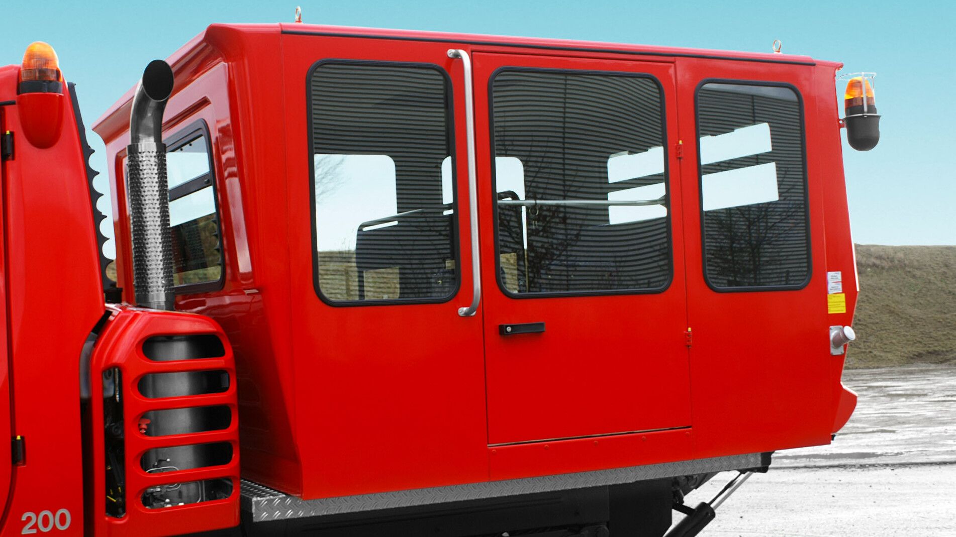 PistenBully cabin for 15 people