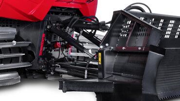 Quick-change system of PistenBully 400