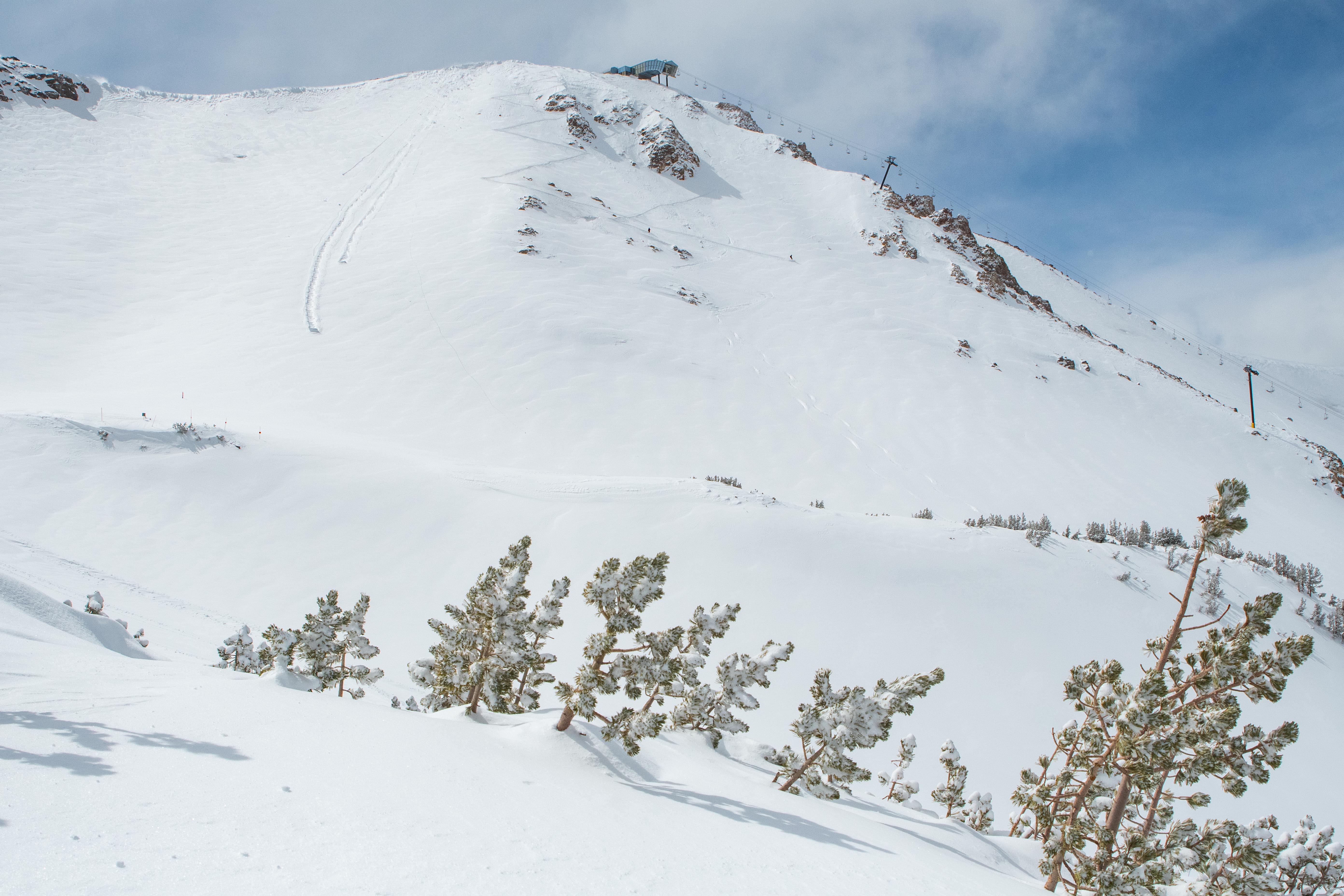 Cornice Bowl at Mammoth Mountain