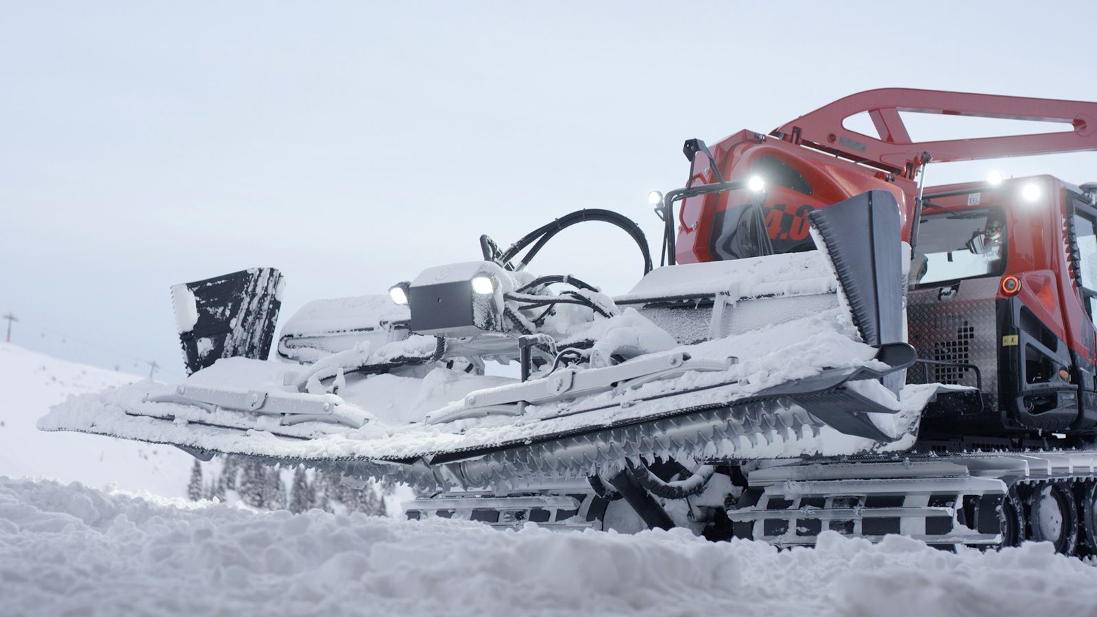 ProFlexFräse des PistenBully