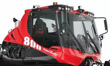 Fahrerkabine des PistenBully 800