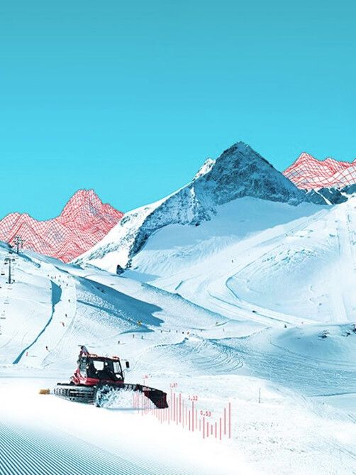 Soluciones SNOWsat para mundos digitales de esquí