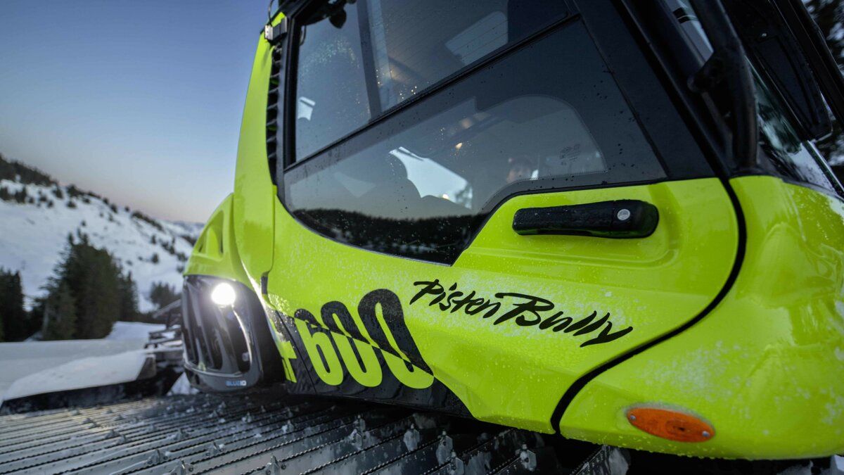 Fahrerkabine des PistenBully 600 E+