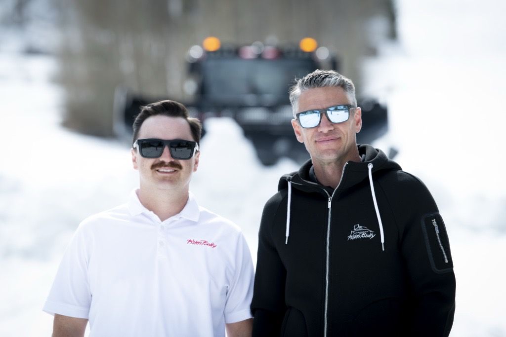 The Sales Rep and Manager of the PistenBully Sierra region.
