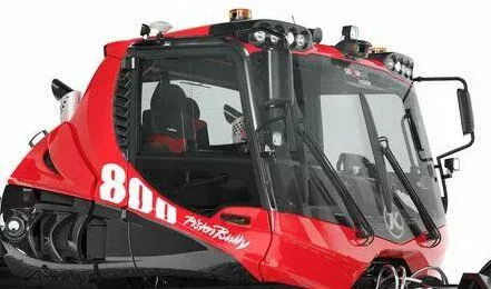 Fahrerkabine des PistenBully 800