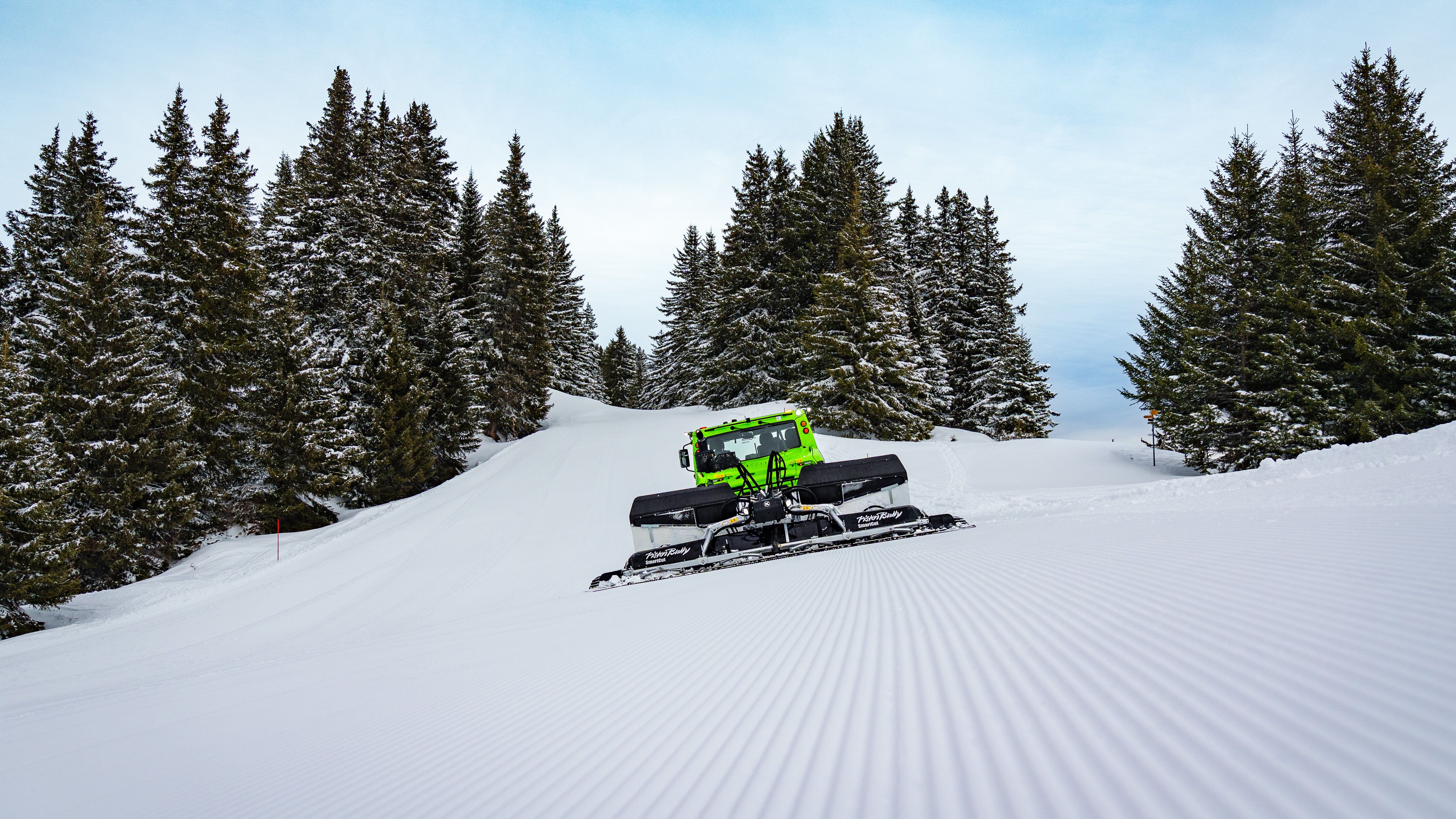 PB 600 E+ auf der Piste