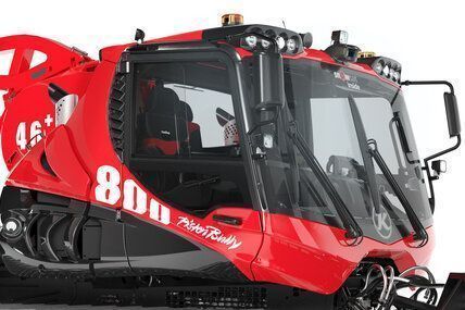 Cab of the PistenBully 800