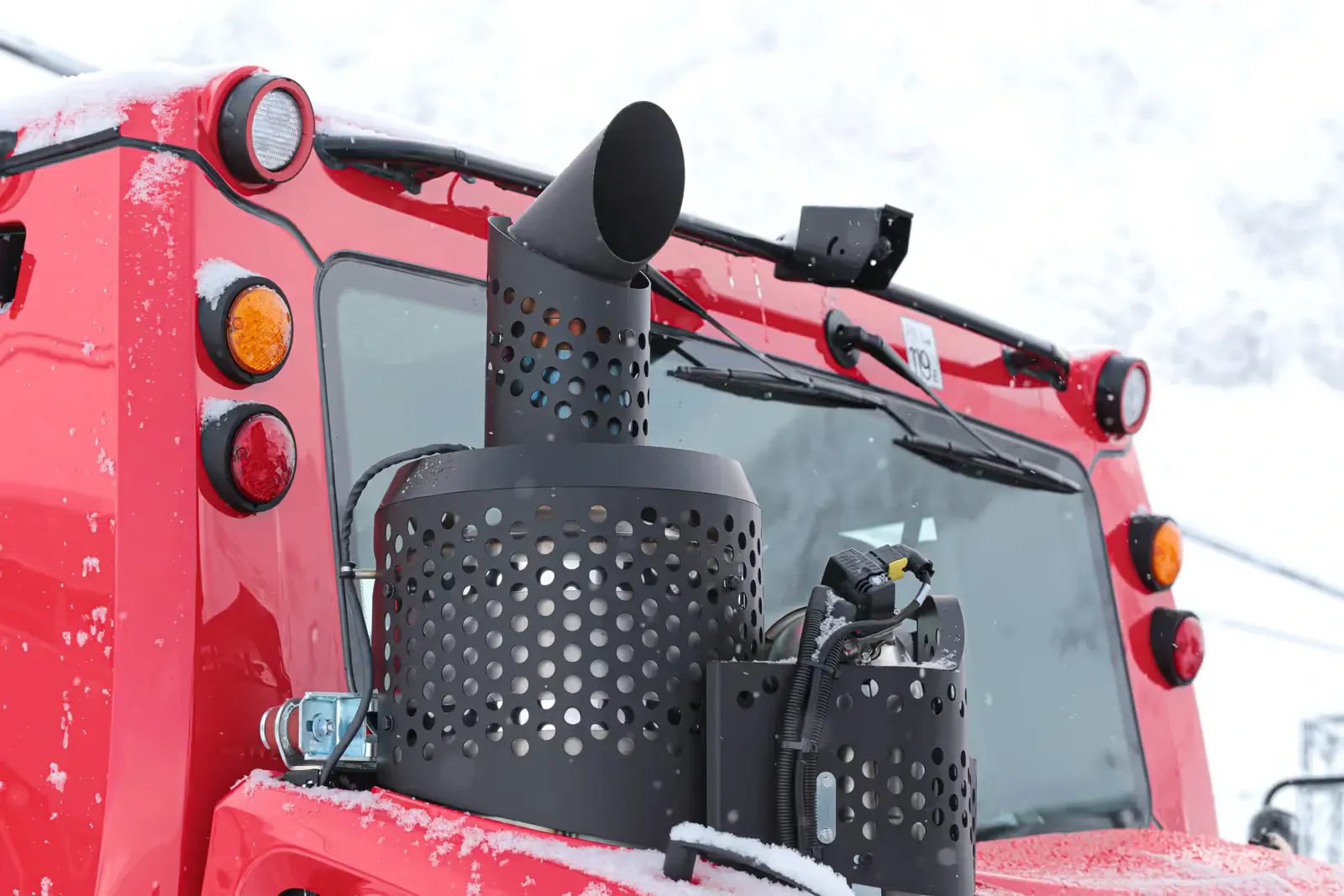 Abgasanlage PistenBully