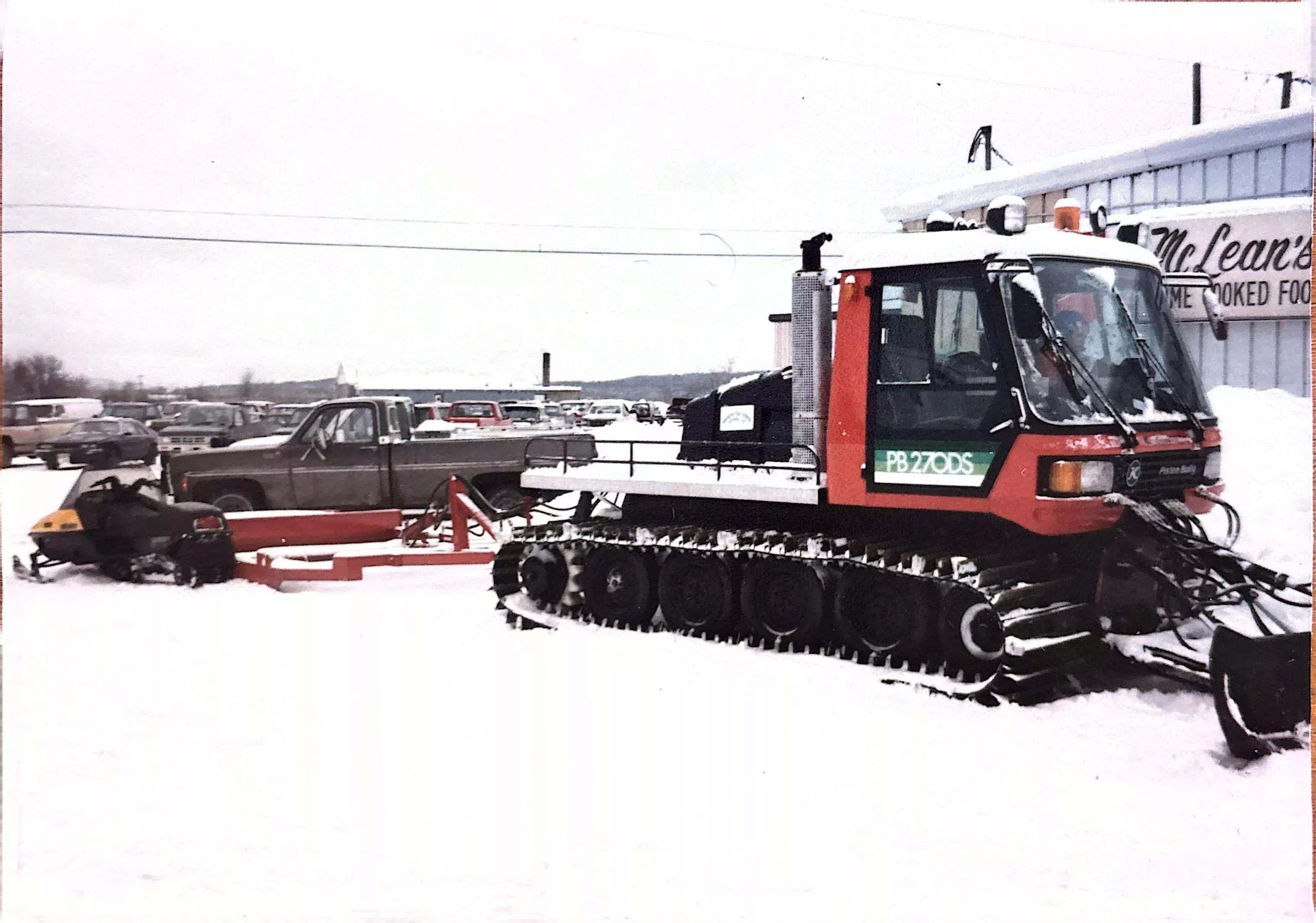 An old PistenBully from Rod's photo collection.