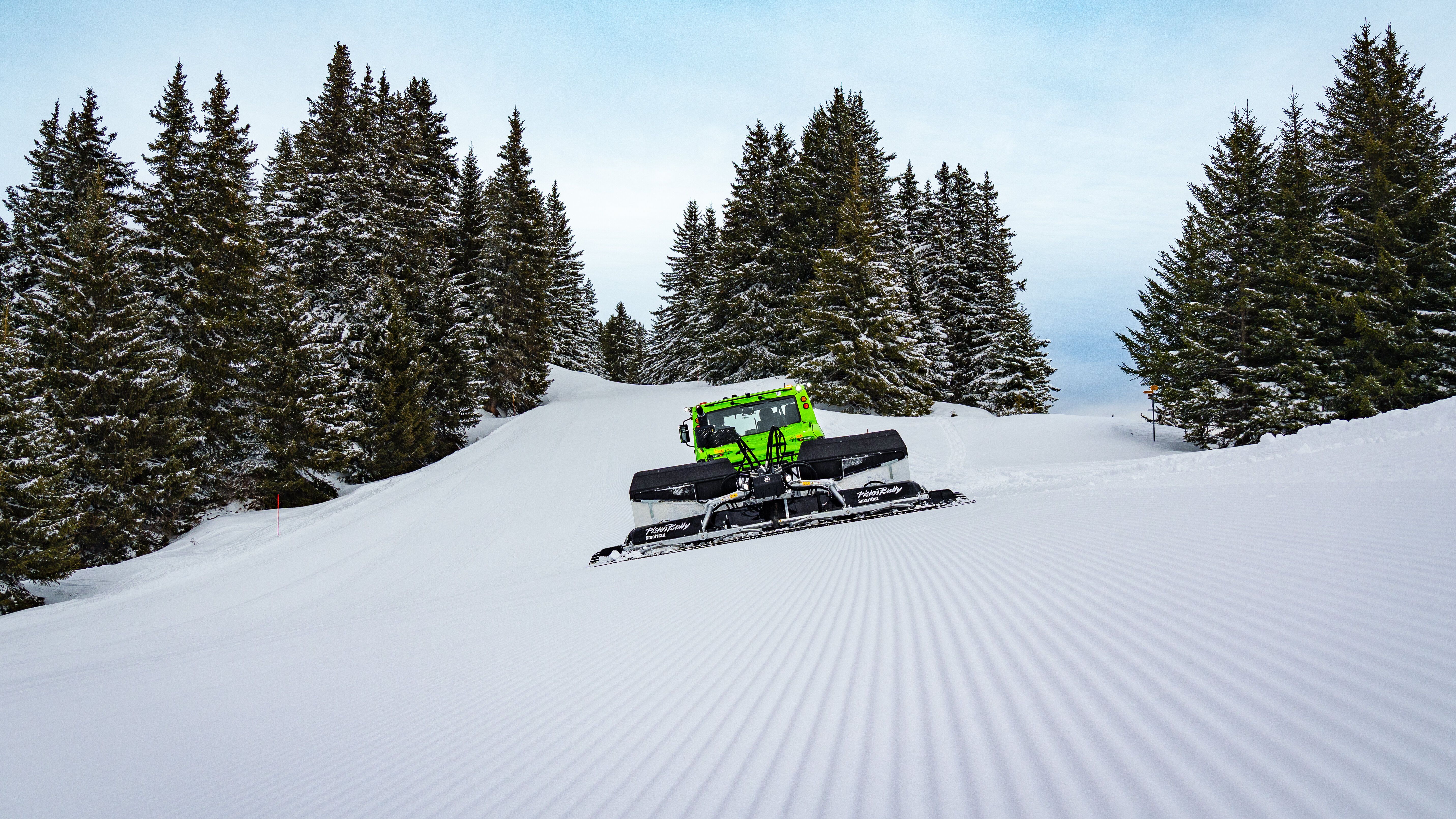 PB 600 E+ auf der Piste