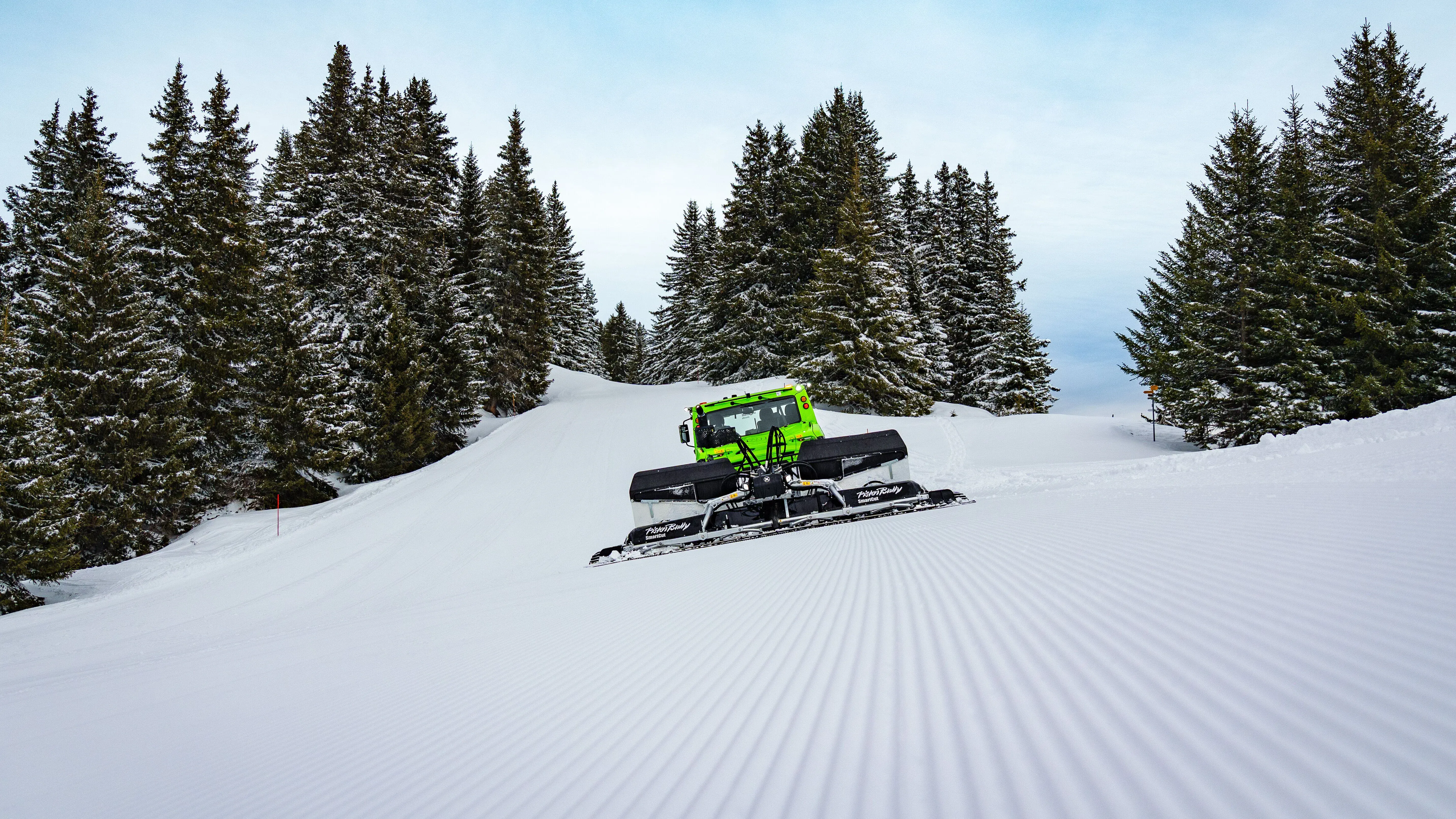PB 600 E+ auf der Piste