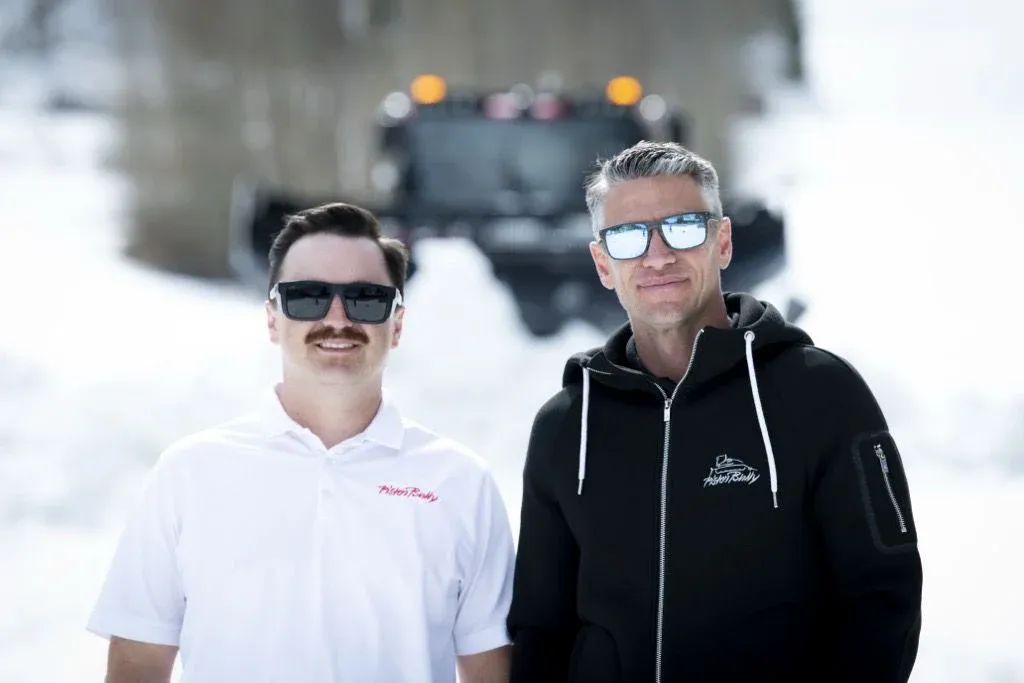 The Sales Rep and Manager of the PistenBully Sierra region.