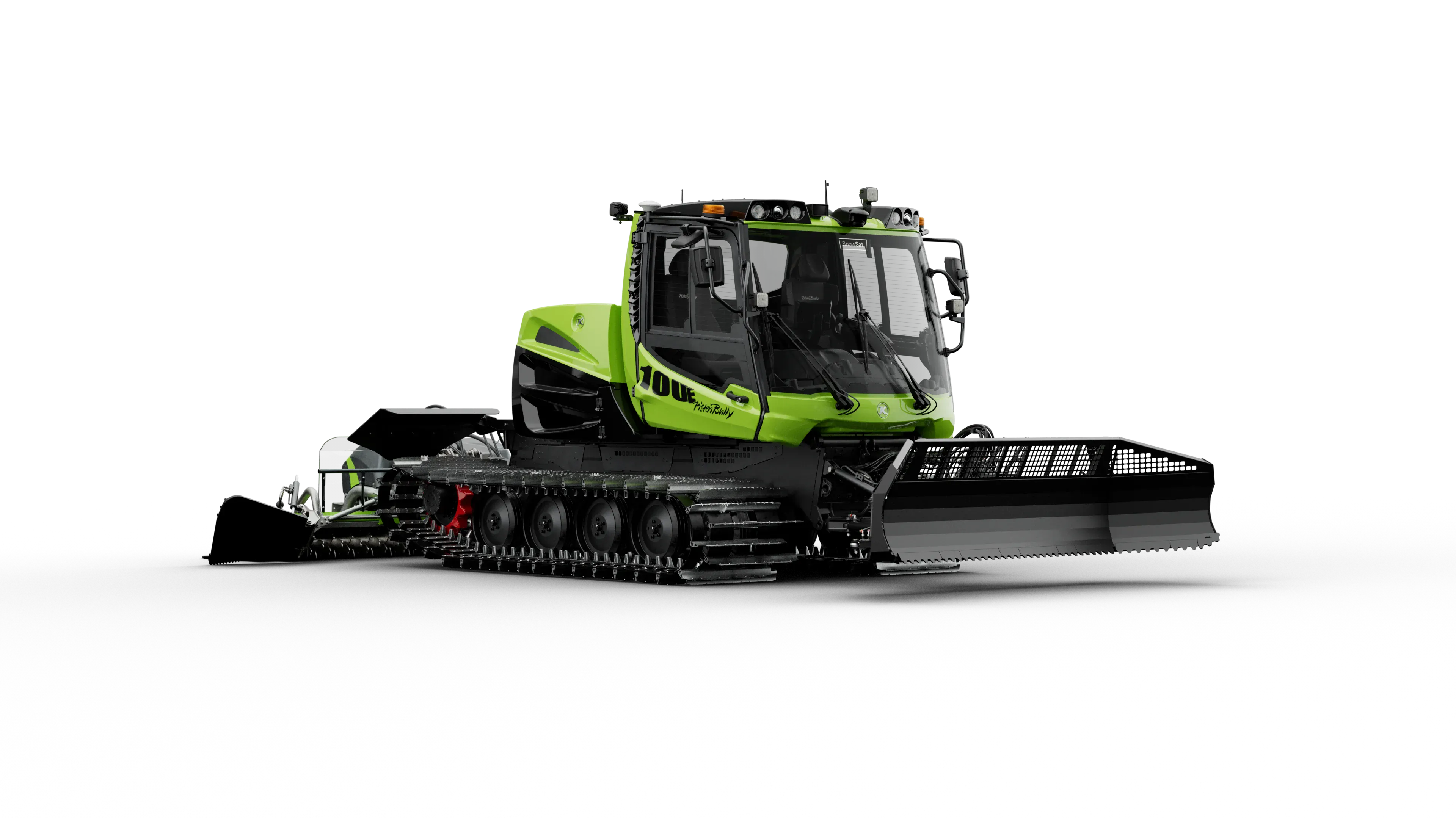 PistenBully 100 E: Seitenansicht PistenBully 100 E: Seitenansicht