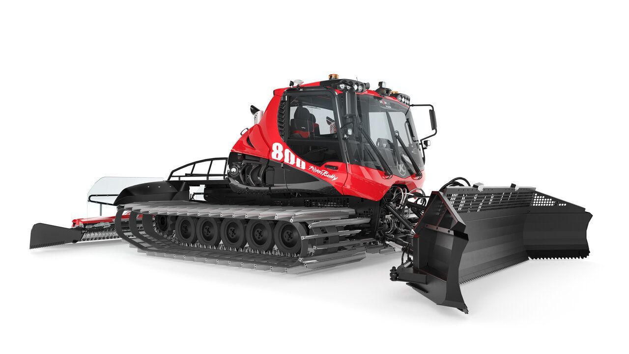 PistenBully 800: Seitenansicht