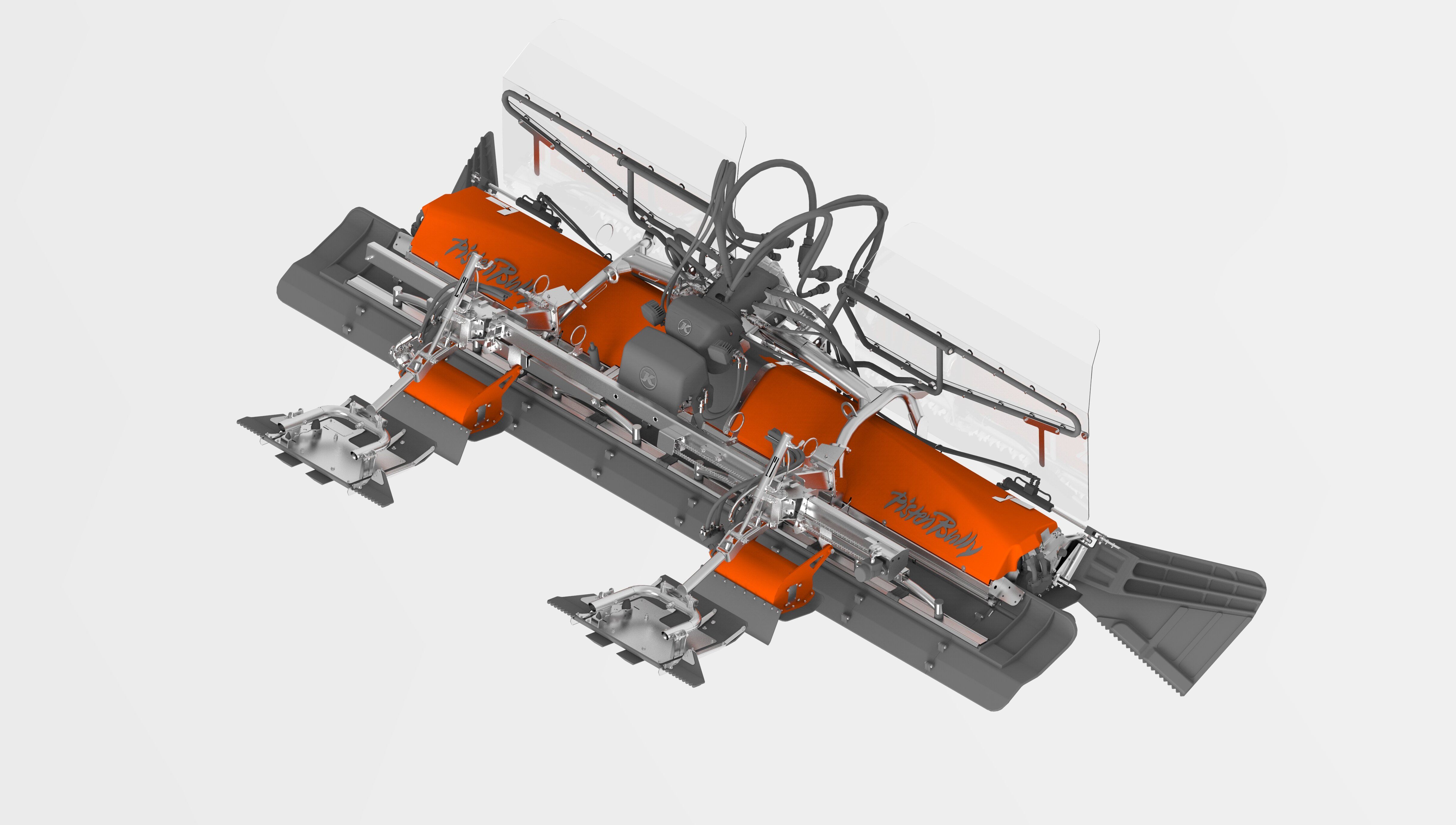 NordicFlexFräse des PistenBully