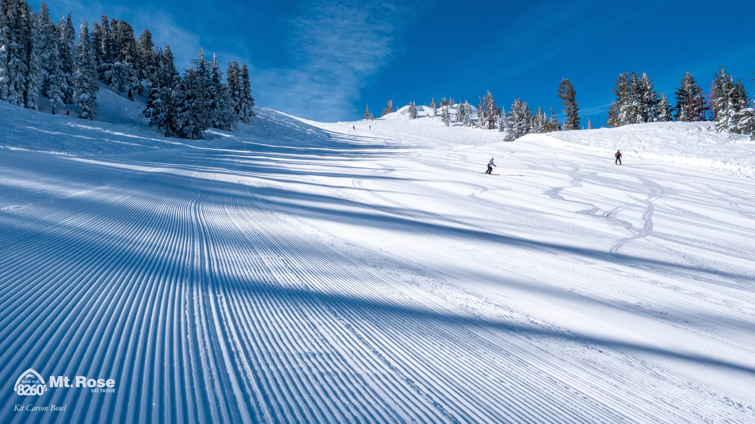 Kit Carson bowl at Mt Rose - Ski Tahoe.